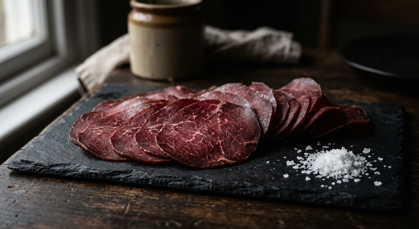 Sirloin Shavings over Wild Mushroom Sourdough